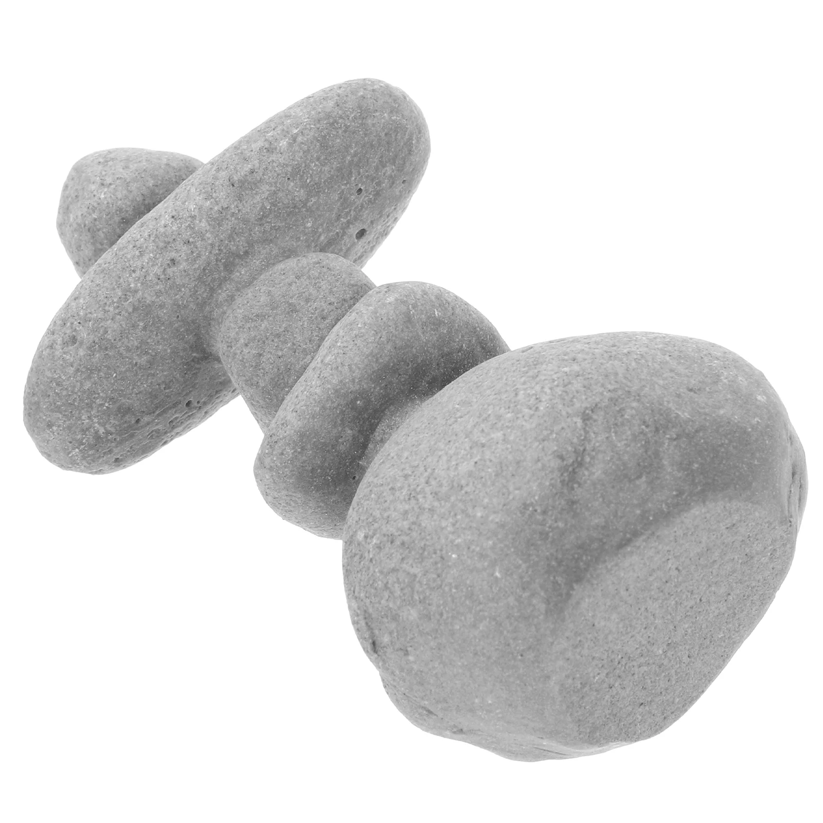 

Stone Stacked Ornaments Flowerpot Decor Rockery Tank Desk Top Decor Garden