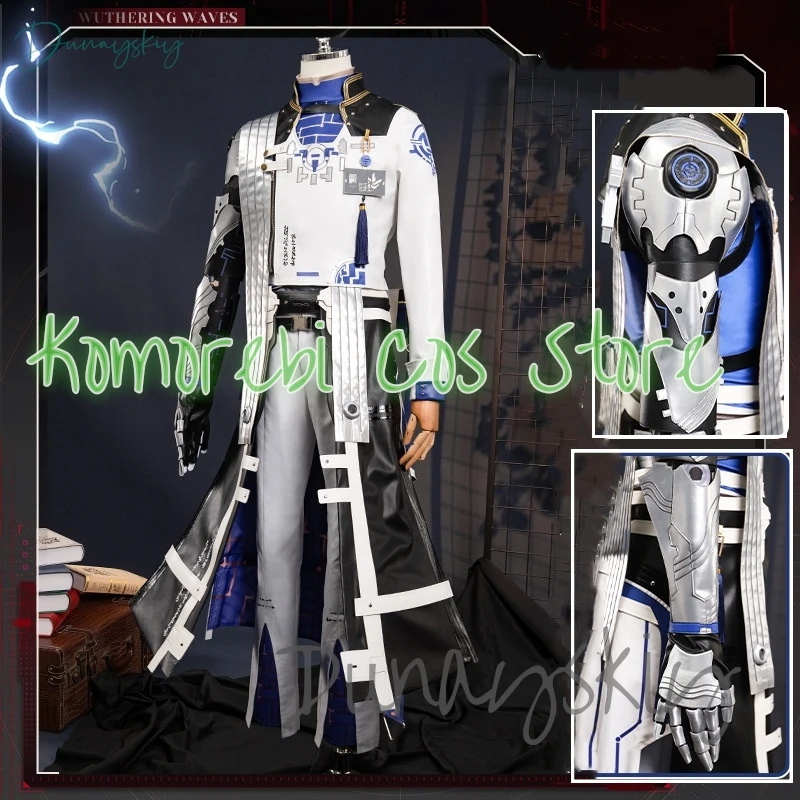 Новинка 2024 карнавальный костюм Wuthering Waves XiangLiYao/Konli/Xiao Wang для Хэллоуина Рождества