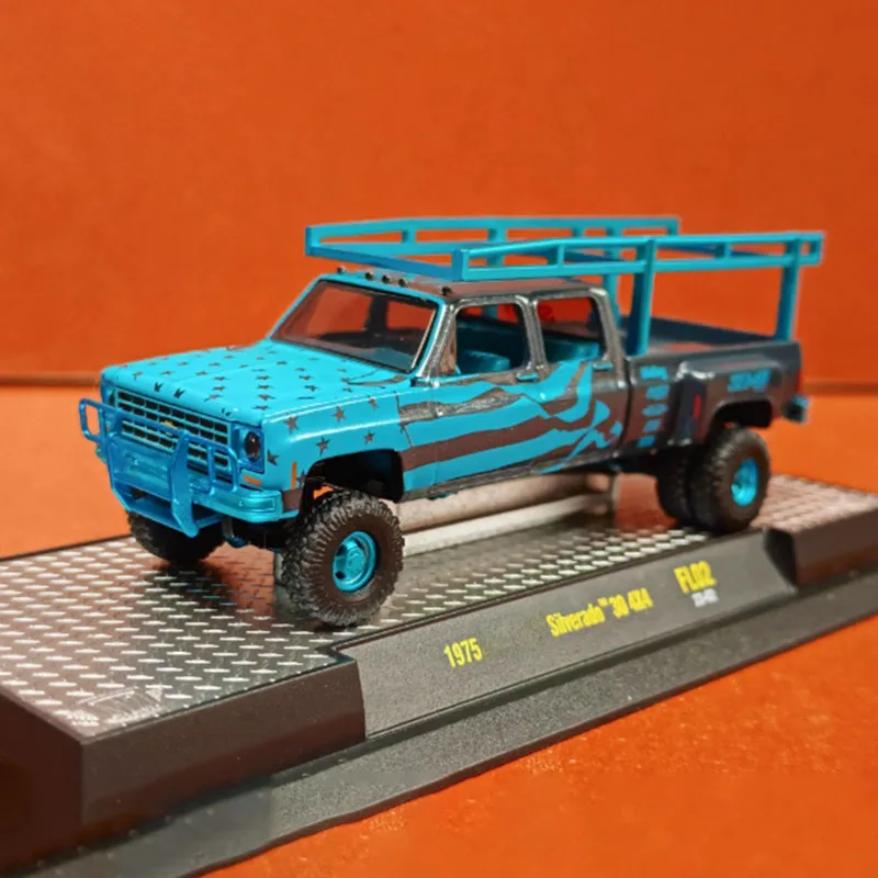 WELLY M2 1/64 Silverado 30 4×4 металлическая модель автомобиля