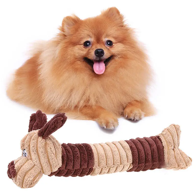 

1PC New Chew Dog Toys Puppy Squeaky Pet Toy Plush Sound Toys Pet Molar Toy Dog Accessories Pets Supplies