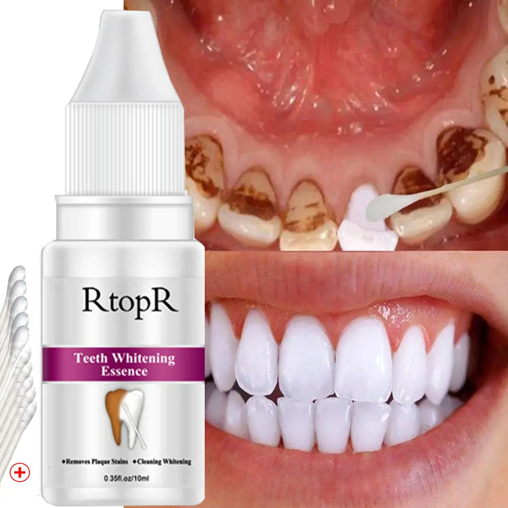 

Oral Cleaning Tooth Whitening Care Solution Essence Stains Yellow Teeth Treatment Smoke Coffee Plaque Dental Hygiene Remove