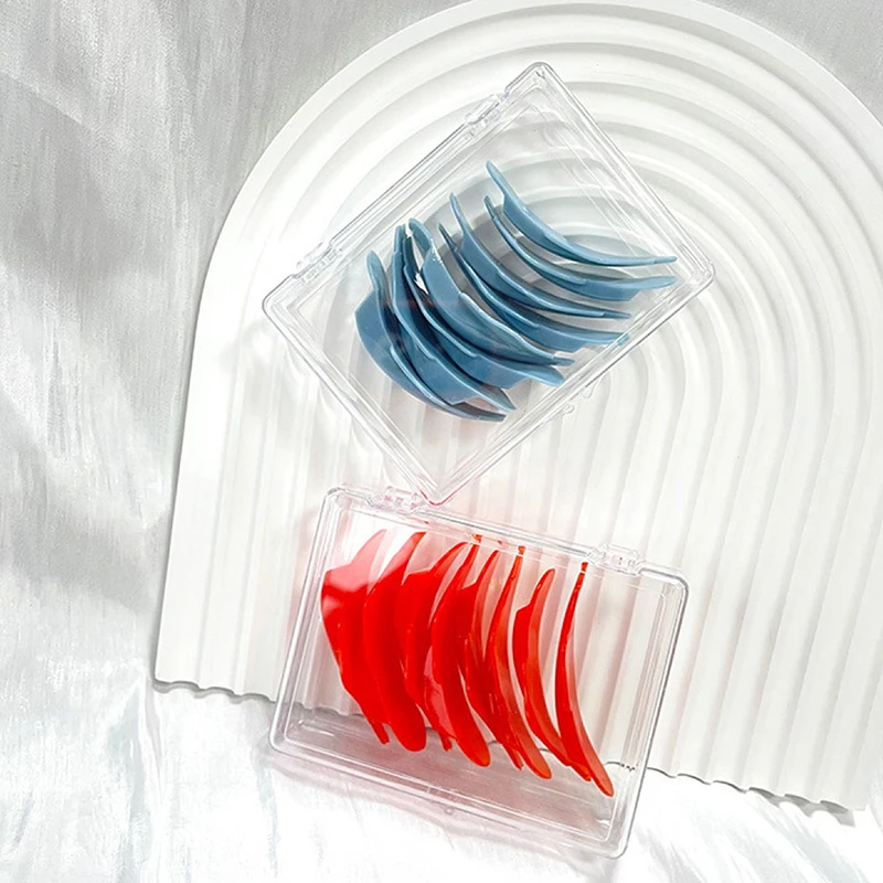 4 пары силиконовых подушечек для завивки ресниц липкие стержни щит лифтинг 3D