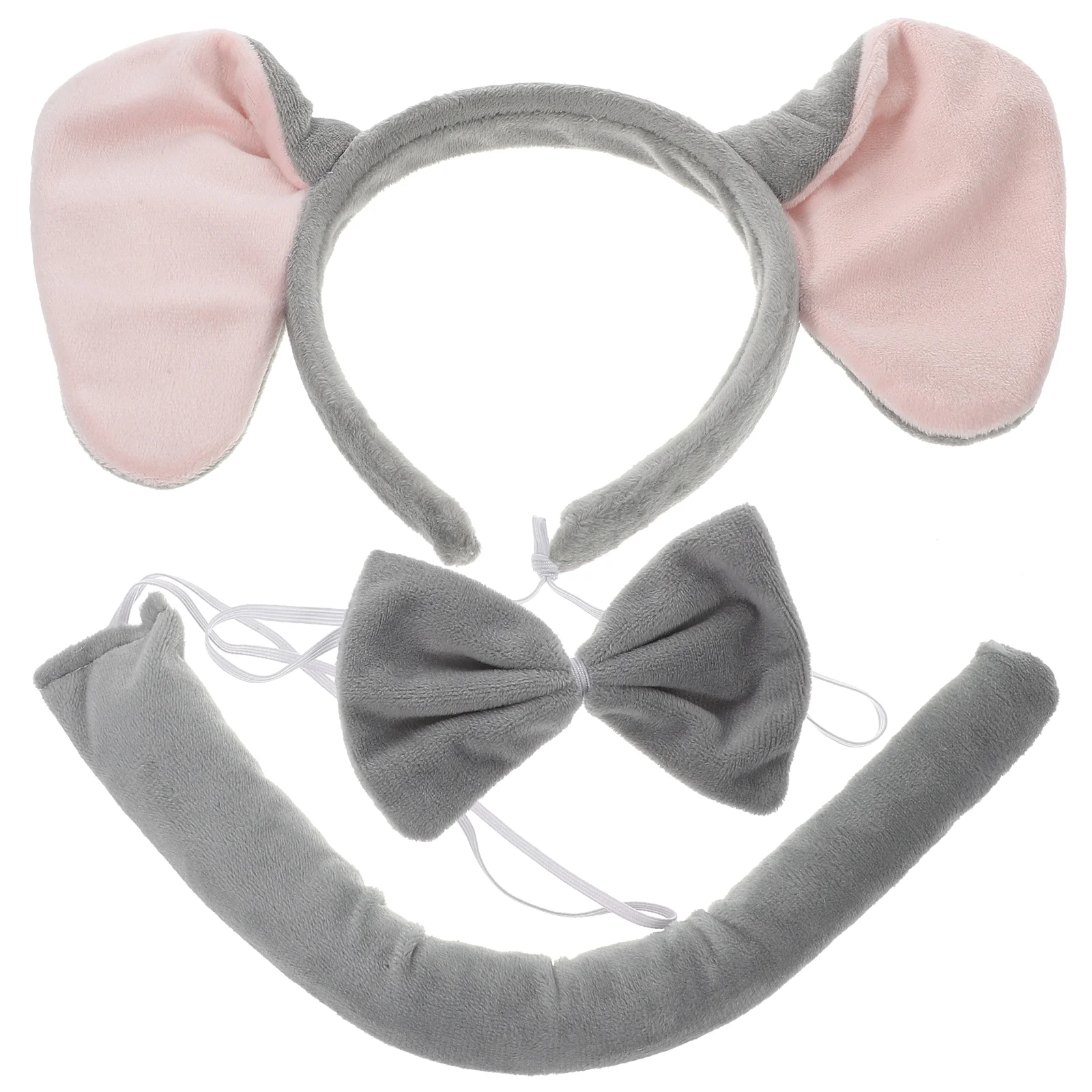 

Halloween Animals Costume Elephant Ear Headband Bands Women's Hair Makeup Adult Ears