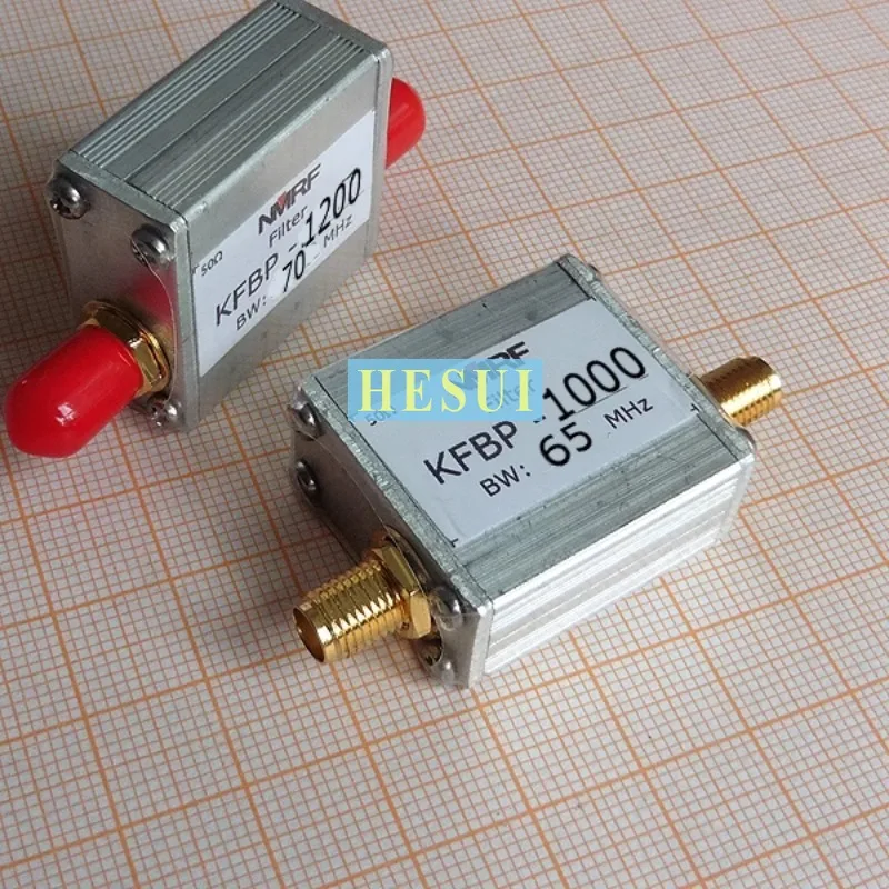 Фильтр BPF RF Пользовательский узкодиапазонный полосовой фильтр модуль 800 ~ 1400 МГц