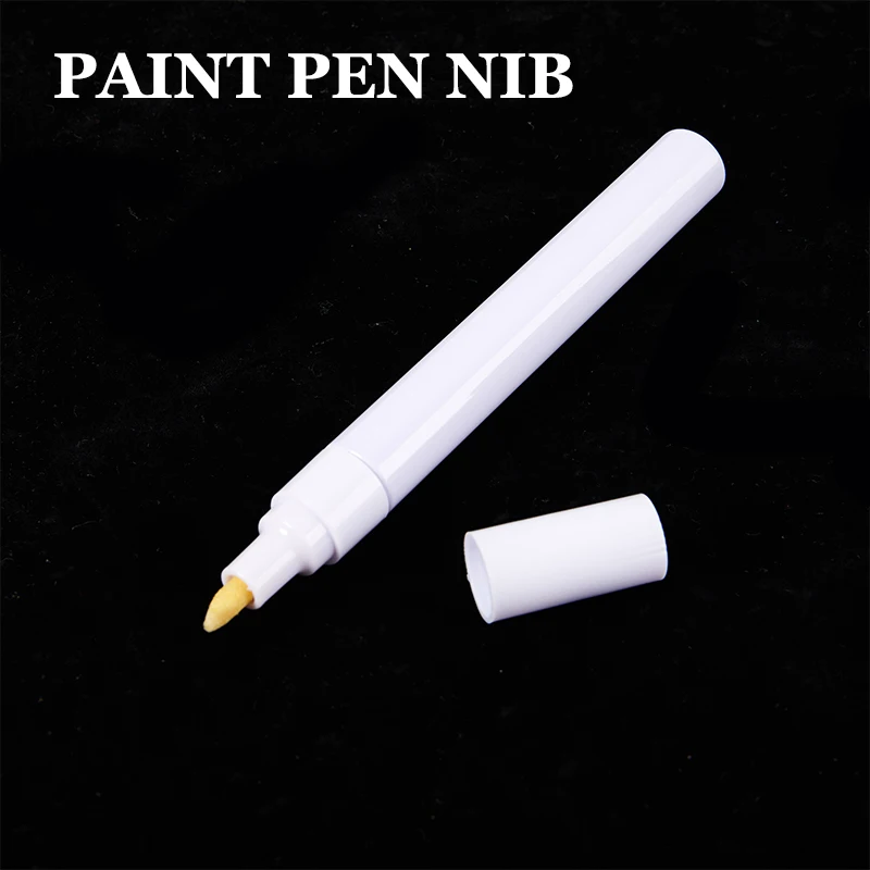 

1pc 3-6mm Empty Refillable Pen Blank Double Head Reversible Nib Paint Pen Fine Nib Marker Aluminum Pipe Paint Pen Accessories