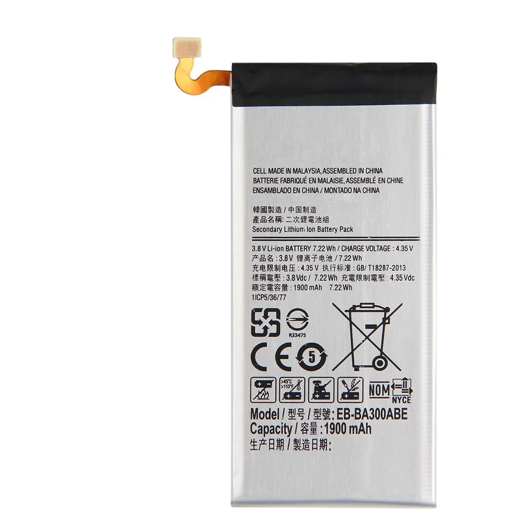Новый сменный аккумулятор EB-BA300ABE для SAMSUNG GALAXY A3 A3000 A3009 A300X 1900 мАч