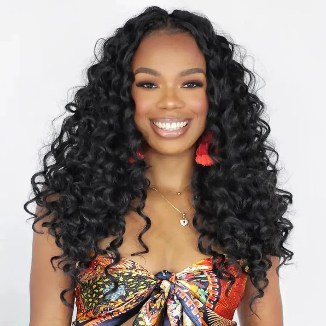 Forevery 18-дюймовое плетение волос из синтетического высокотемпературного волокна