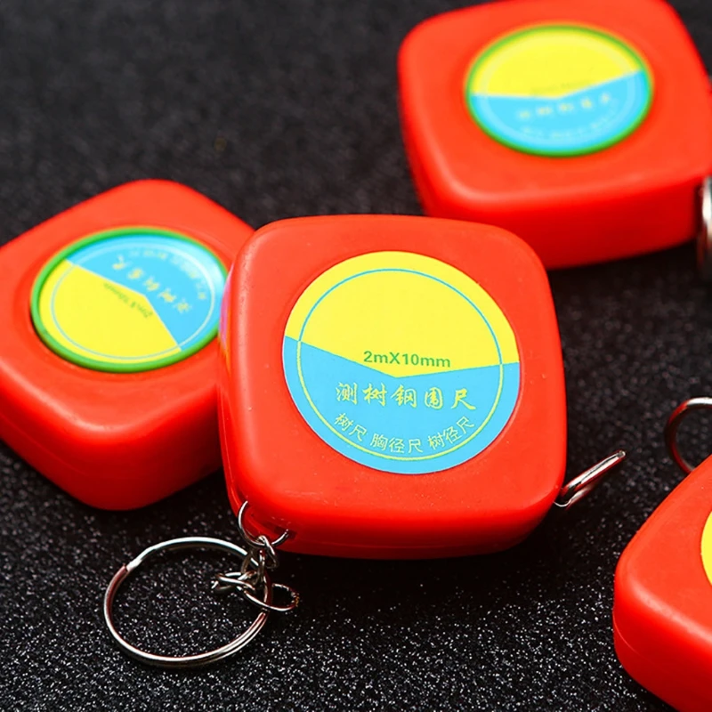 

78.74in Metal Tree Diameter Tape Excellent Diameter Circumference Tape Measure - Imperial and Metric Tape Measure 2m