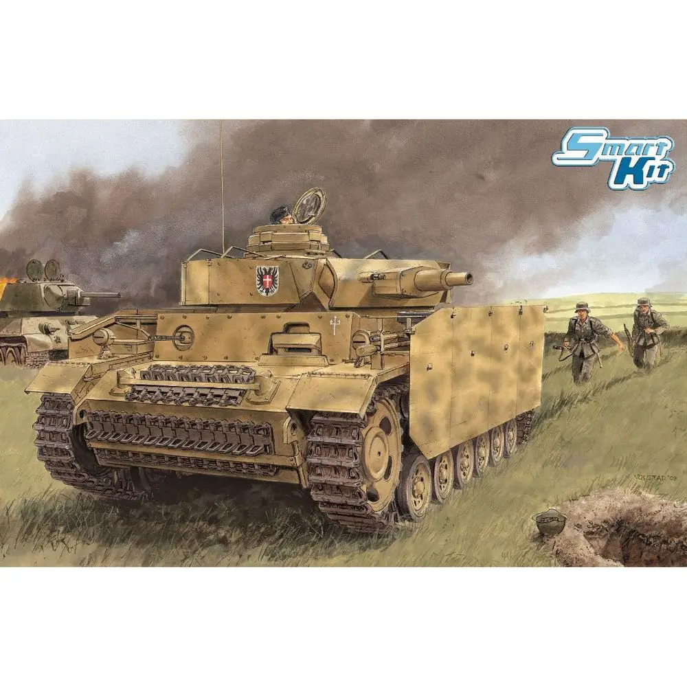 

DRAGON 6474 1/35 Sd.Kfz.141/2 Pz.Kpfw.III Ausf.N w/ Schurzen - Scale Model Kit