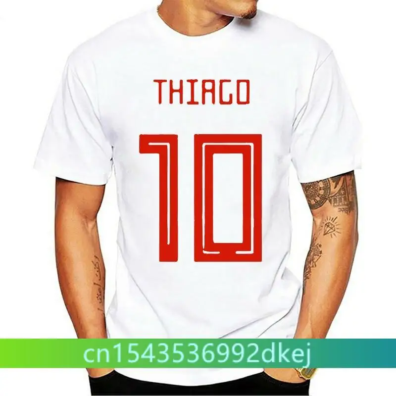 

2018 Fashion Thiago 10 2 T Shirt Top Tee Men 100% Cotton O Neck T Shirt