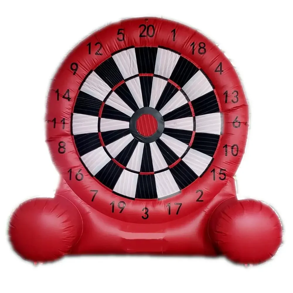 Фото Надувные футбольные дартс, игра в дартс, надувные дротики для ног, надувная игрушка для парка №2