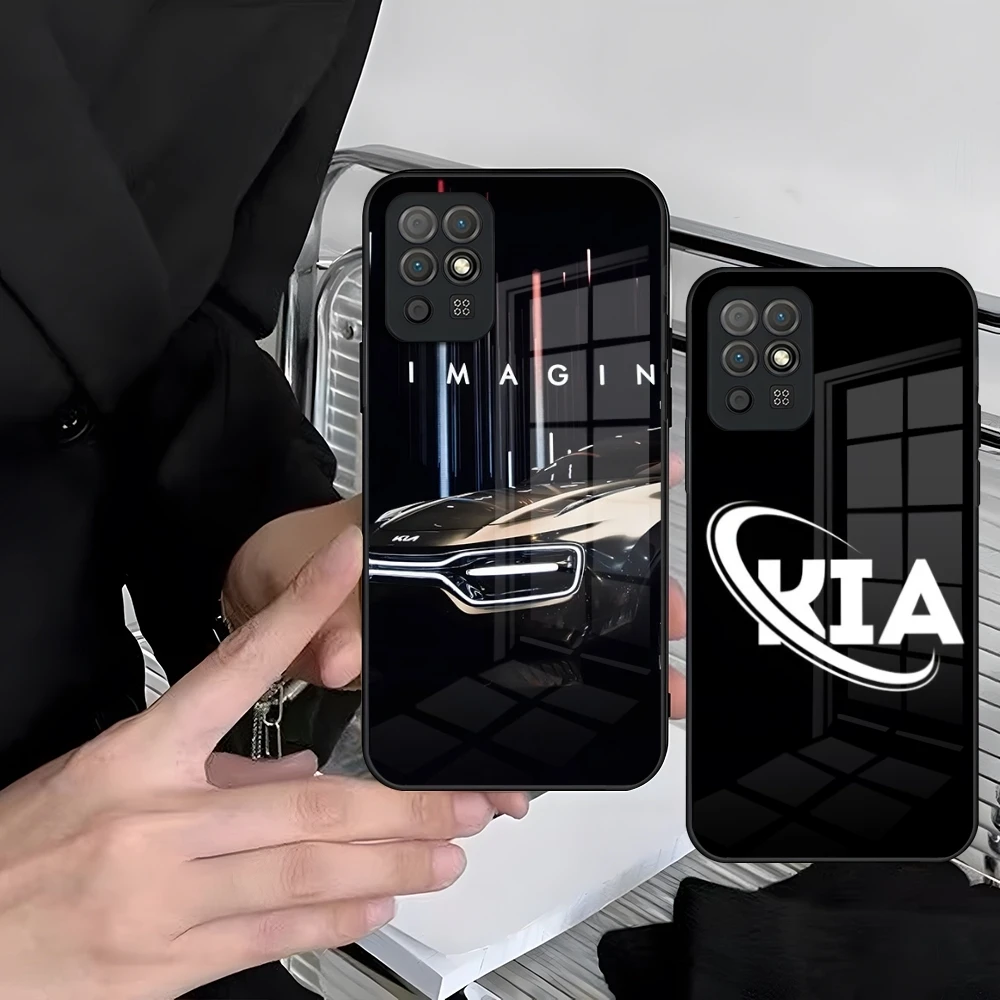Чехол Kiaes с логотипом в Корейском стиле для Redmi 8 10 Poco x3Pro 9 x3Nfc 12 9T x3 9A Note10 Pro Note12 11x5 Note8