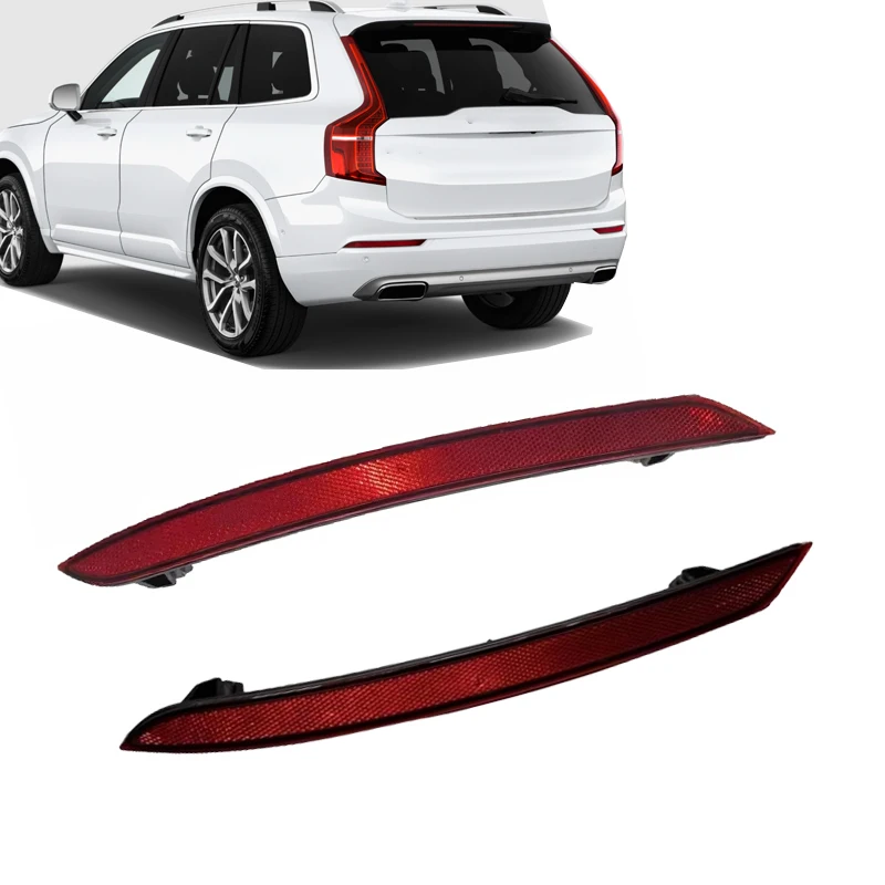 

Отражатель заднего бампера автомобиля без лампы для Volvo XC90 2016 2017 2018-2022, задняя панель, противотуманная сигнальная лампа 31468556 31468557