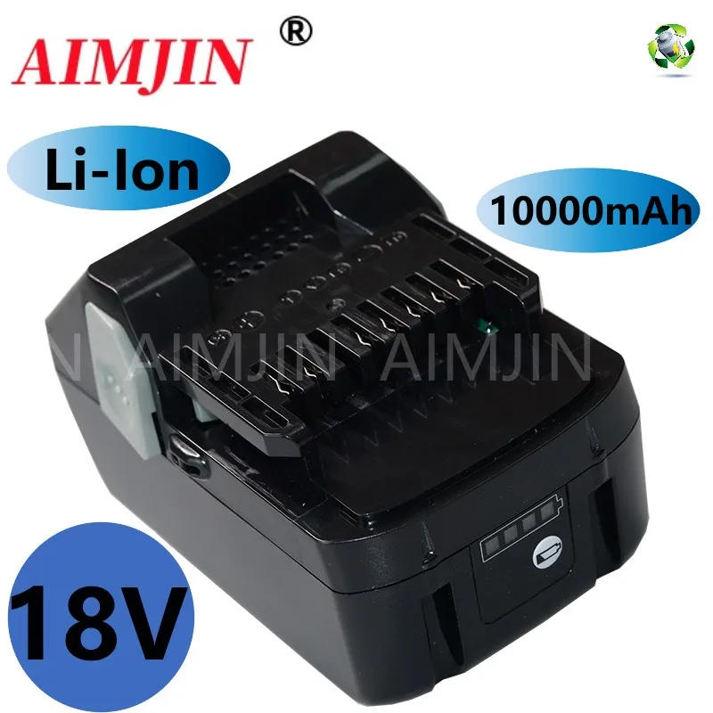 

Сменный литий-ионный аккумулятор 18 в 10000 мАч для HITACHI BSL1820 BSL1840 BSL1850 BSL1860B BSL1830B