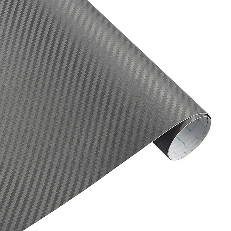 

30cmx127cm 3D Carbon Fiber Vinyl Car Wrap Sheet Roll Film Car Stickers and Decal Motorcycle Auto Styling