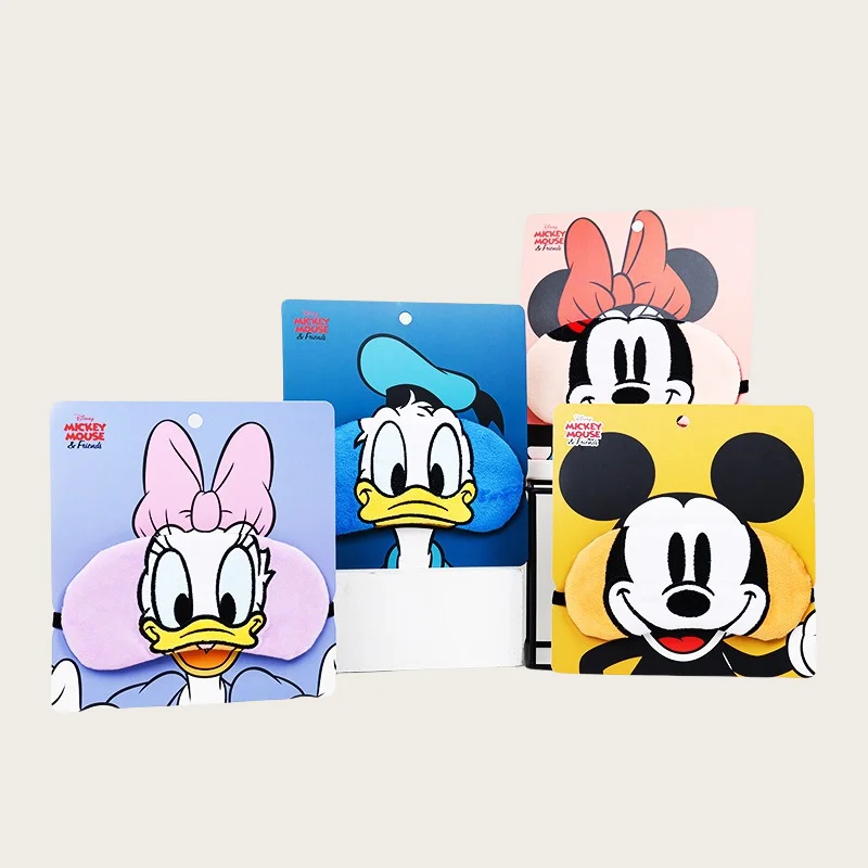 Маска для глаз с рисунком Диснея дышащая милая вязаная мягкая снимает усталость