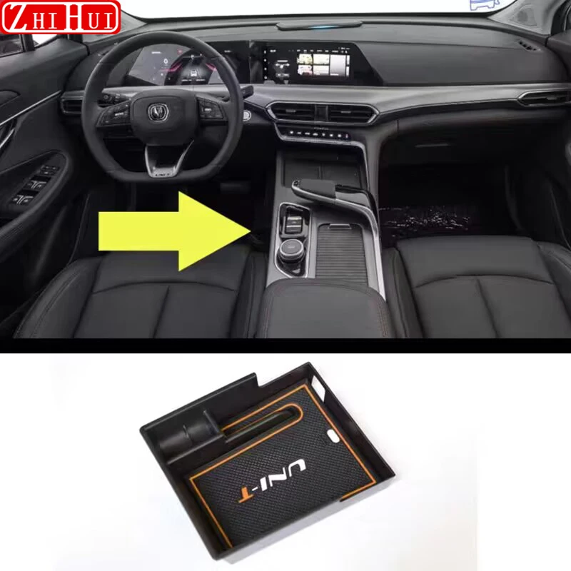 Для Changan UNI-T UNIT 2024 2021-2023 Органайзер центральной консоли для стайлинга автомобиля