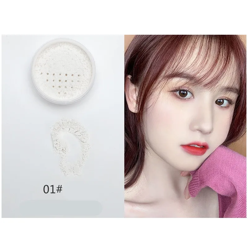 Матовая полупрозрачная пудра для макияжа водостойкая с контролем жирности