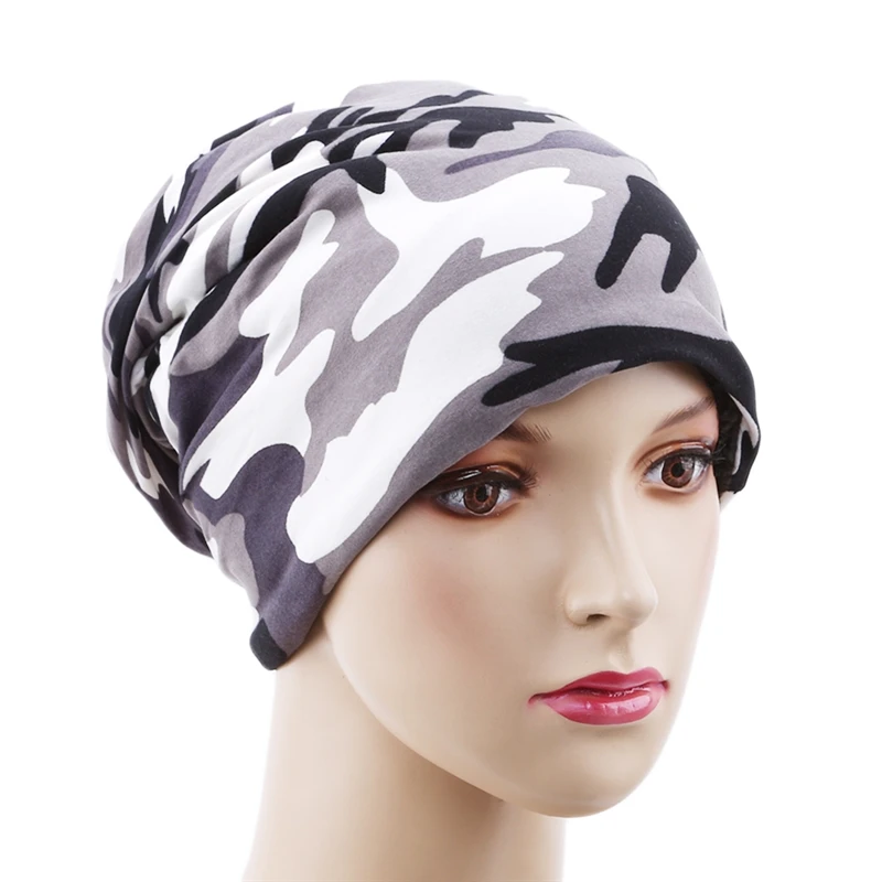 

Fleece Autumn Winter Summer Hat Men Women Tactical Military Army Camouflage Beanie Knitted Cotton Skullie Thermal Scarf Camo Cap