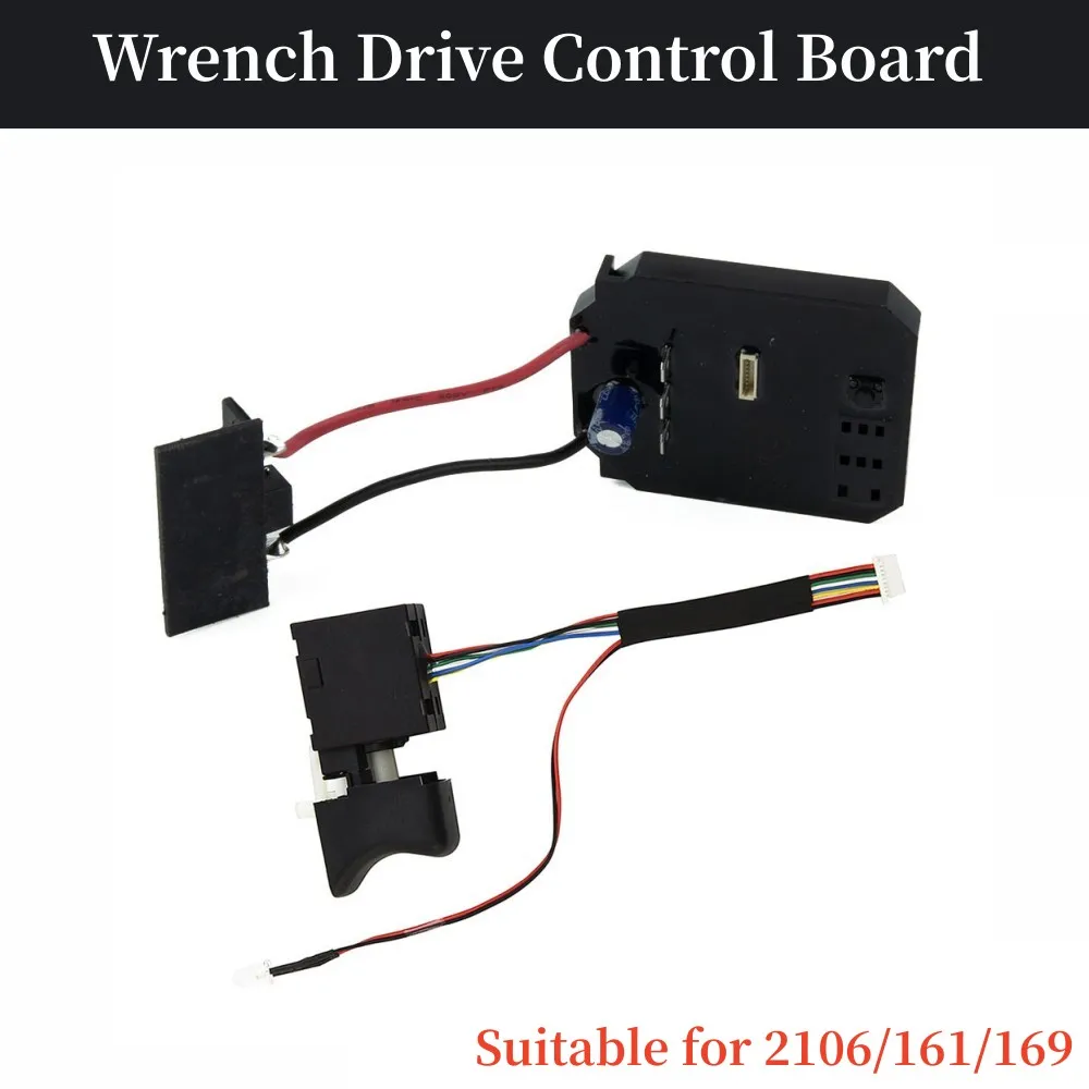 Suitable For 2106/161/169 Brushless Electric Wrench Drive Control Board Switch Brushless Electric Wrench Switch Power Tools New