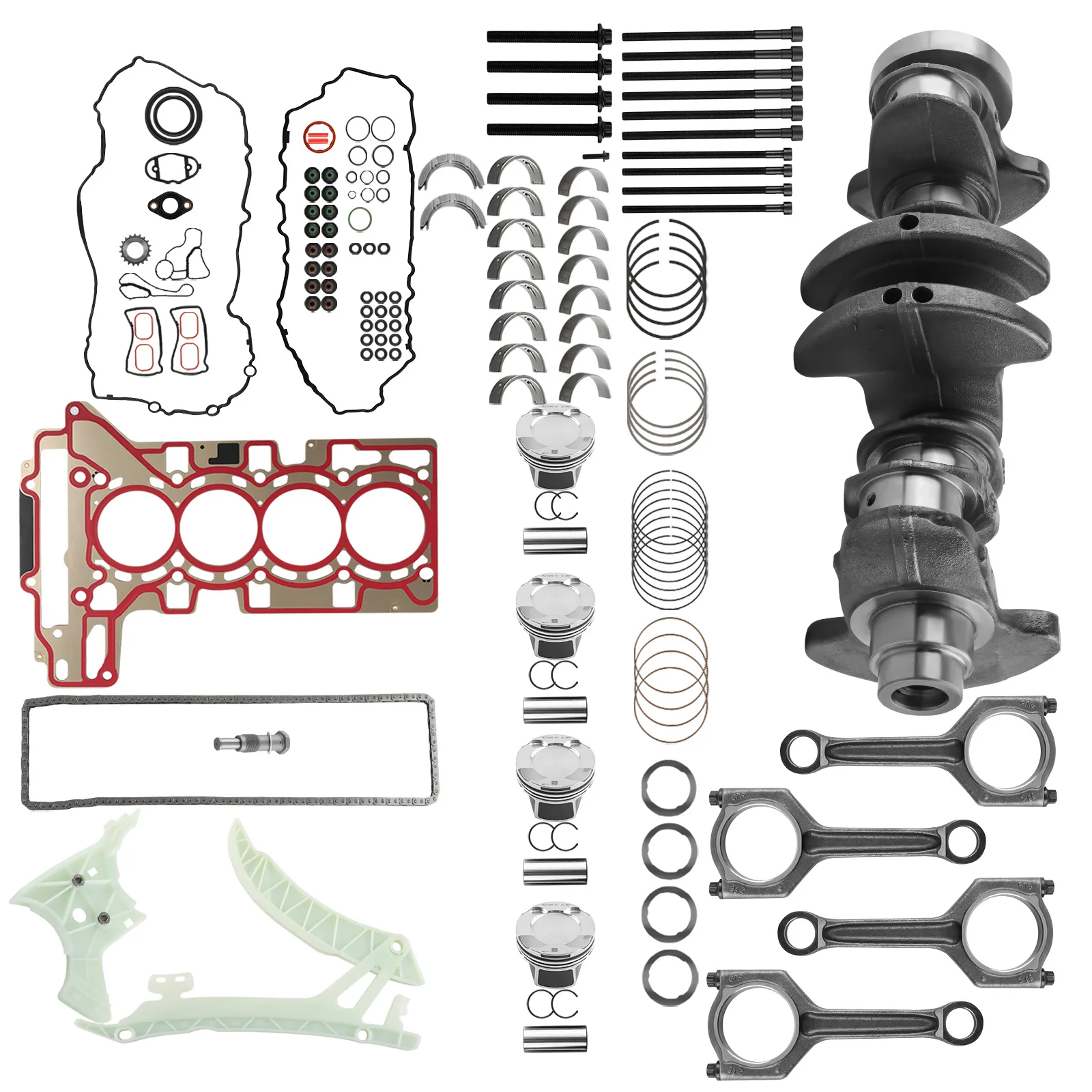 Комплект для капитального ремонта коленчатого вала/контроны/комплект