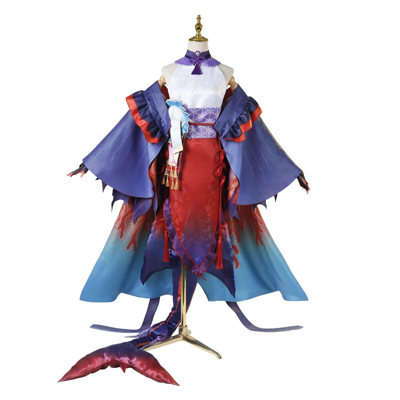 Костюм для косплея COS-HoHo из аниме Onmyoji Senhime великолепное кимоно костюм женский