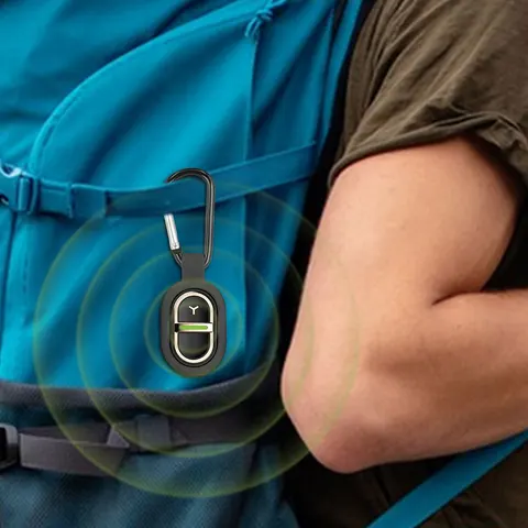 Ультразвуковой мини-репеллент от комаров перезаряжаемый портативный отпугиватель комаров с карабином для улицы