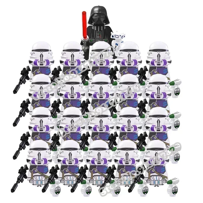 Горячие игрушки Звездные войны 21 шт. строительные блоки Republic Commando 501st TV6109 TV6106 Trooper