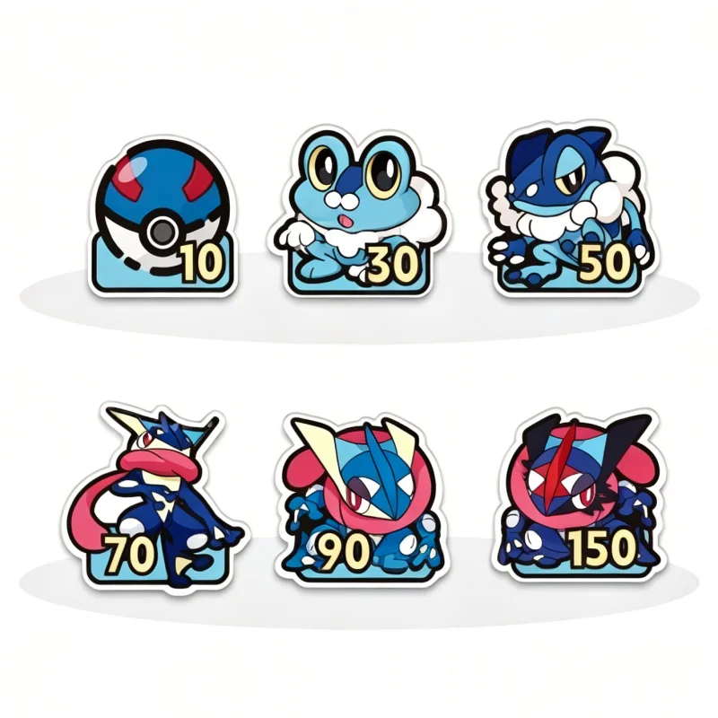 Фото Набор индикаторов урона PTCG Kaga Ninja Frog: кубики и монетки для индикации урона, периферийные аксессуары для настольной игры Pokémon ﻿ №5