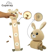 dog sniffing tibetan food toy pet cat plush rabbit doll bite resistant training iq ability foraging to consume physical pet toy