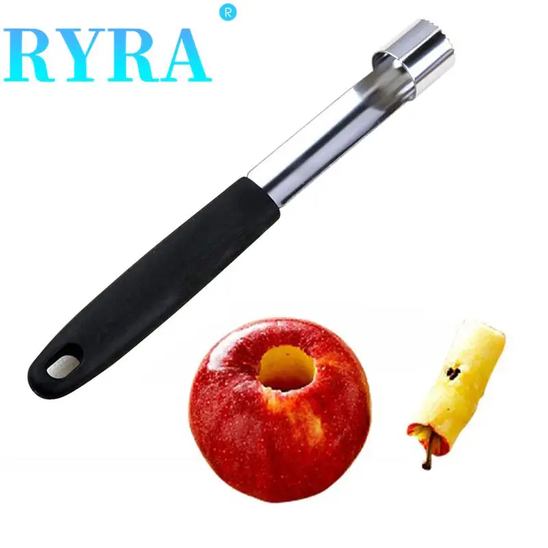 

1pcs Stainless Steel Fruit Core Seed Remover Denuclearizer Portable Apple Pear Corer Slicer Kitchen Fruit Vegetable Tools