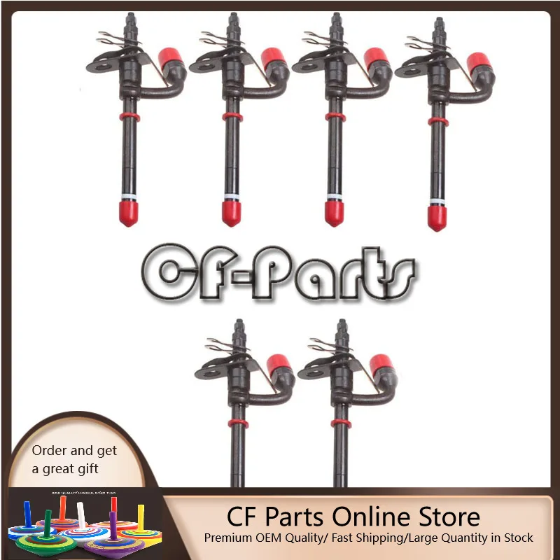 

6 шт. топливный инжектор RE48786 RE44508 для тракторов Stanadyne 29279 John Deere SE500826