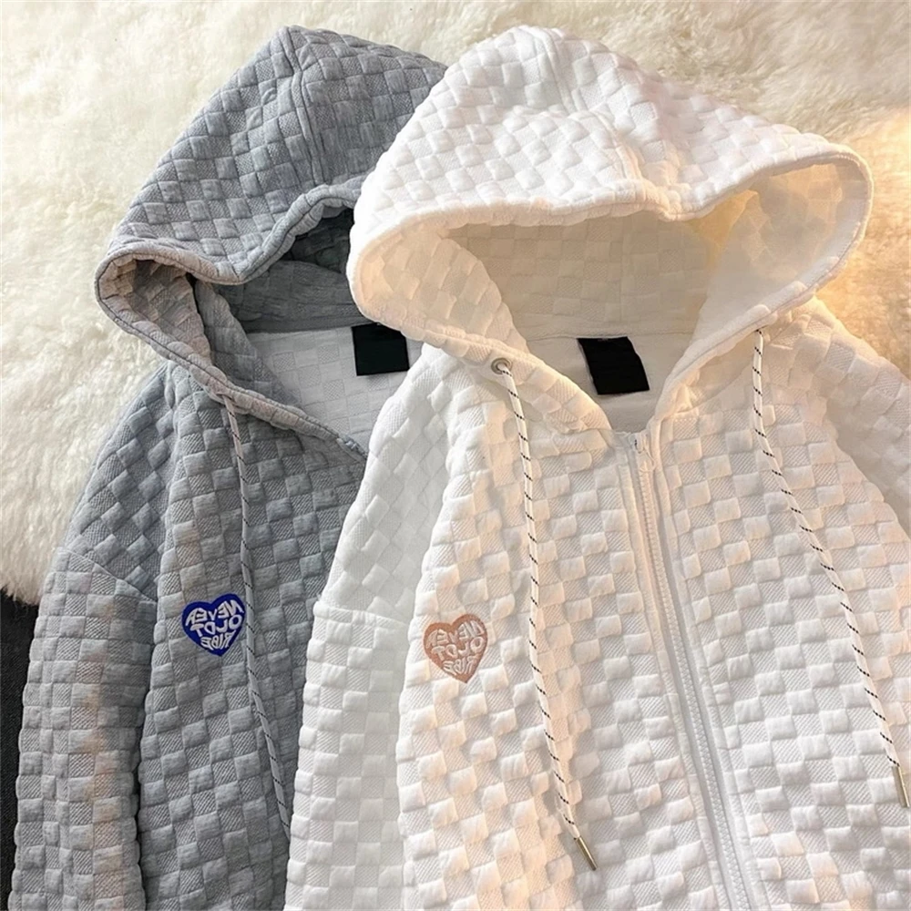 

Women's hooded sweatshirt party, spring fashion 2021, long sleeve shirt, print print, loose, casual, zipper, hooded, for women