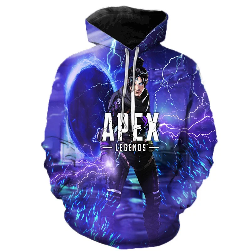

2023 Newest 3D Printed Game Apex Legends Hoodies Sweatshirts Men Women Hoody Game Long Sleeve Autumn Winter Plus Size Hoodies