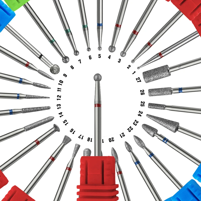 Колпачок для шлифовки ногтей фрезы керамические алмазные резаки сверло