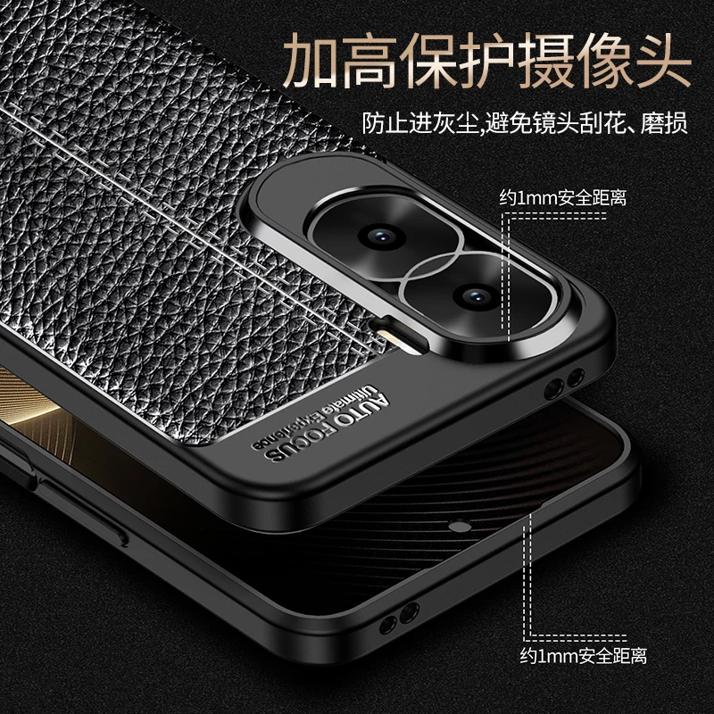 For Honor 90 Lite Case Luxury Silicone Leather Rubber Case For Honor 90 Lite Cover Honor 90 Lite Case TPU Protector