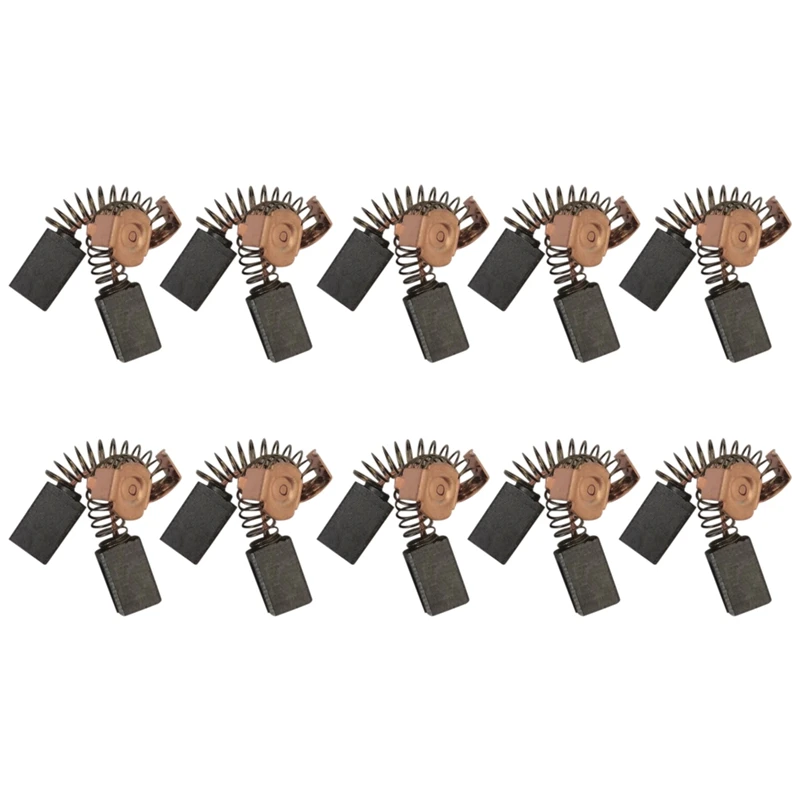 

10 Pairs Carbon Brushes 5X8X12mm for Black G720 Angle Grinder Motor Power Tool Spare Parts