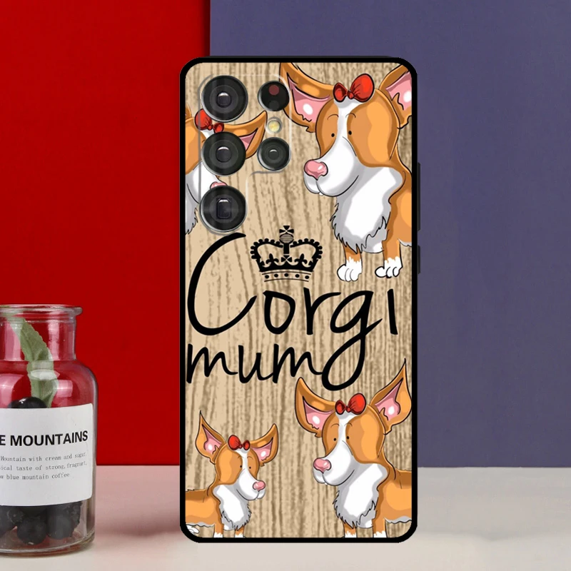 Чехол с изображением вельш-шиба-корги Dog для Samsung Galaxy S25 Ultra S9 S10 S20 S22 Plus S21 FE S23 S24