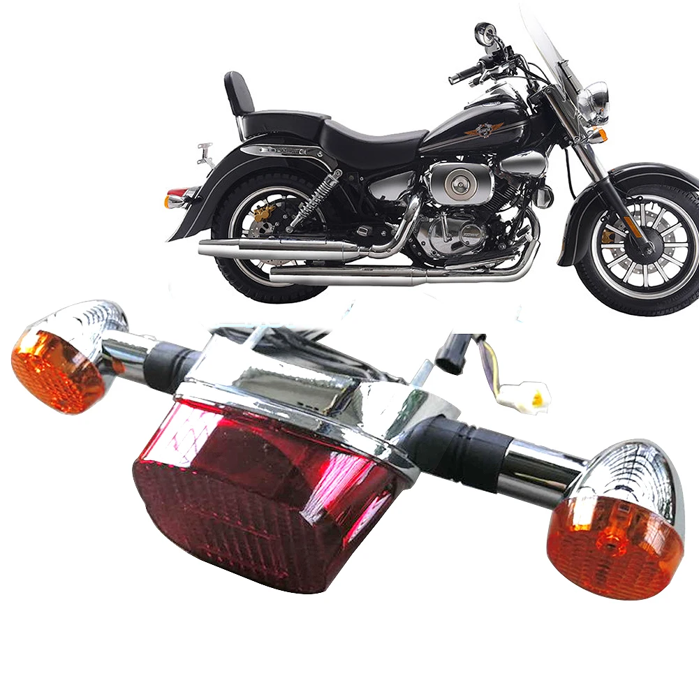 

Motorcycle Superlight Original Taillight Left&Right Turn Signal Tail Light Assembly For Keeway Superlight 125 150 200 QJ250-L/J