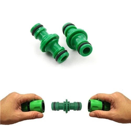 6 Pcs Joiner Repair Coupling 1/2' Garden Hose Fittings Pipe Connector Homebrew Quickly Connector Wash Water Tube Connectors