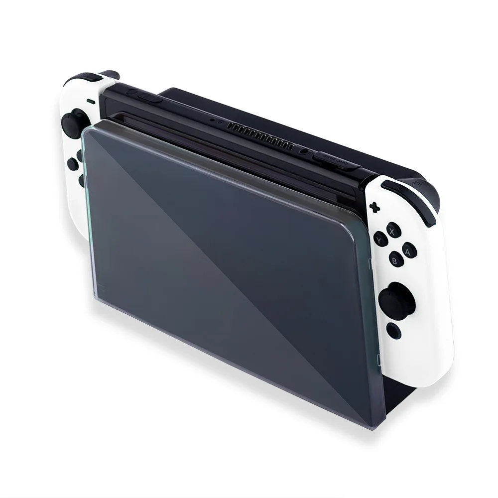 Градиентный жесткий пластиковый защитный чехол для Nintendo Switch OLED док-станции |