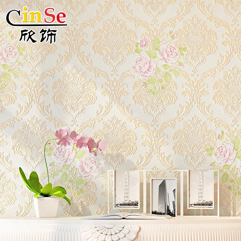 

Обои для гостиной и спальни, домашняя настенная ткань, Роскошные роскошные тканевые обои в американском стиле, se