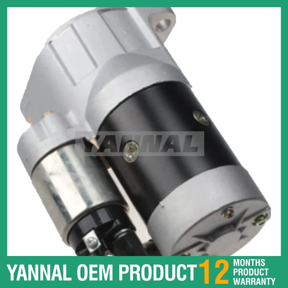 

Стартер двигателя 129900-77010 для Yanmar 4TNV98 4TNV98T S13204 S13-204 12V 2.8KW
