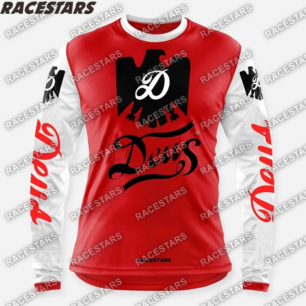 

DEUS Motorcycles Downhill Mountain MTB Jersey Off Road Enduro Shirt Bike Cycling Jersery Motocross Breathable DH Quick Dry MX