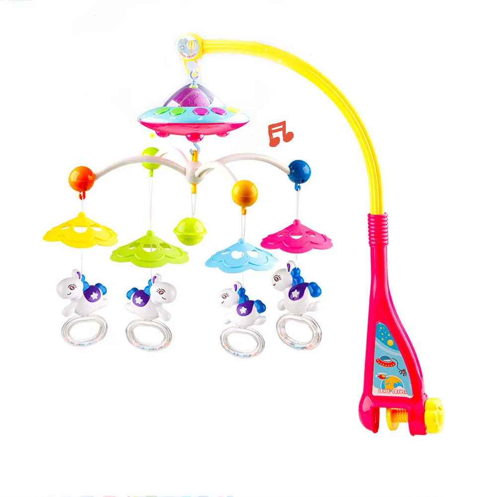 

Baby Crib Mobile Musical Toy With Lights 150 Melodies Remote Control Music Box For Newborn 0 24 Months Star Projector Explore