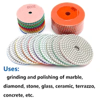 34 diamond sanding grinding disc wet polisher flexible stone ceramic power tools accessory