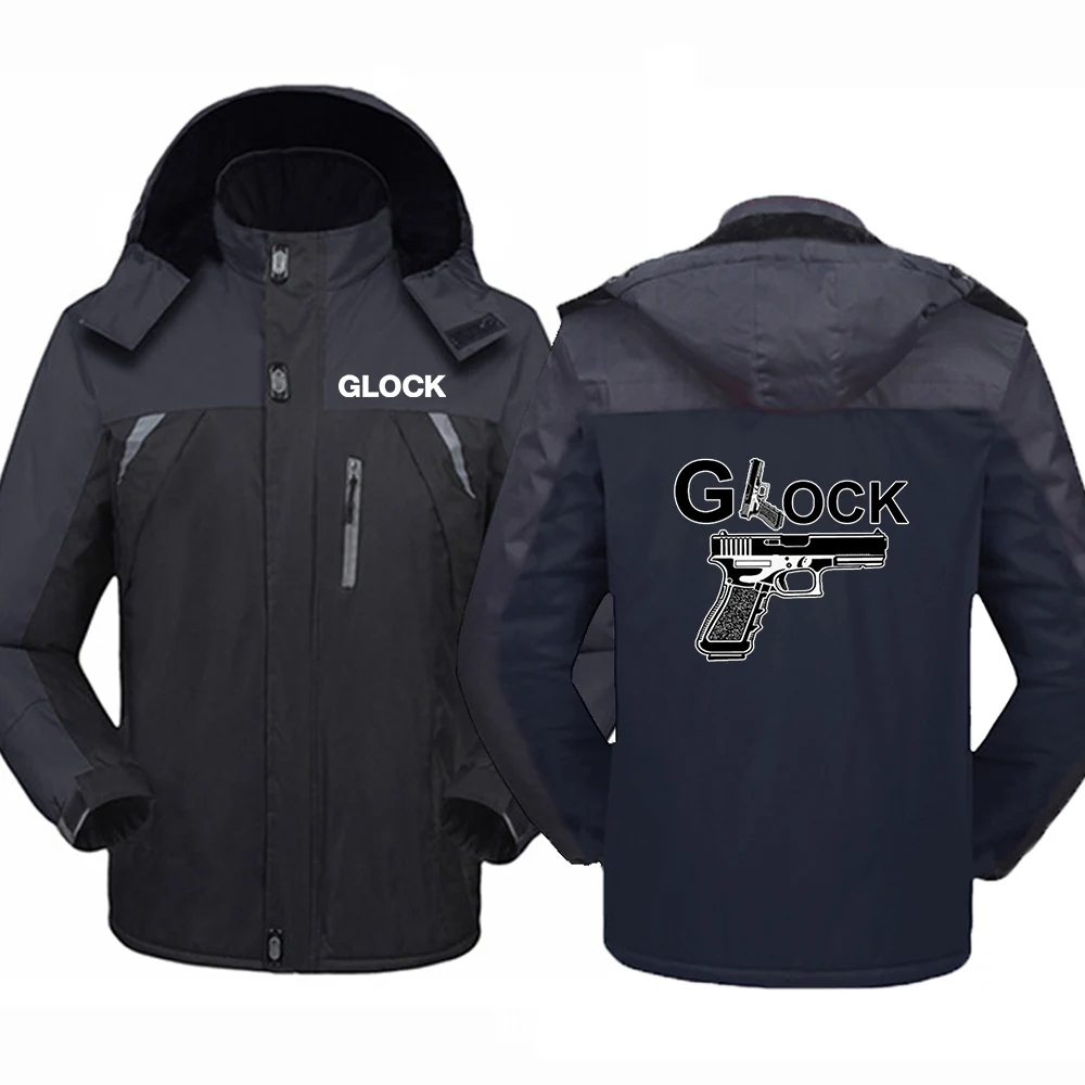 

2022 Glock Perfection Shooting Men's New Winter Hoodies Parka Windbreak Thicken Warmer Comfortable Windproof Coats Hooded Jacket