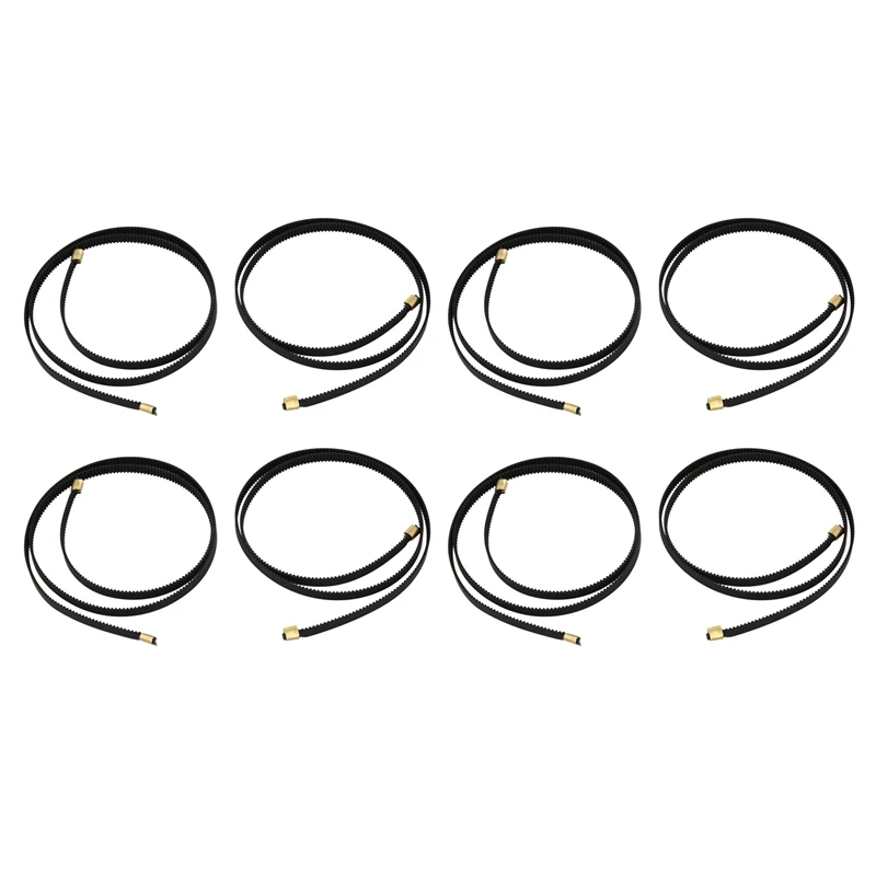 

4X X+Y Axis Synchronous Belt Gt2-6mm x 765mm+Y 720mm Closed-Loop Timing Belt Terminal for Creatity Ender 3 3D Printer