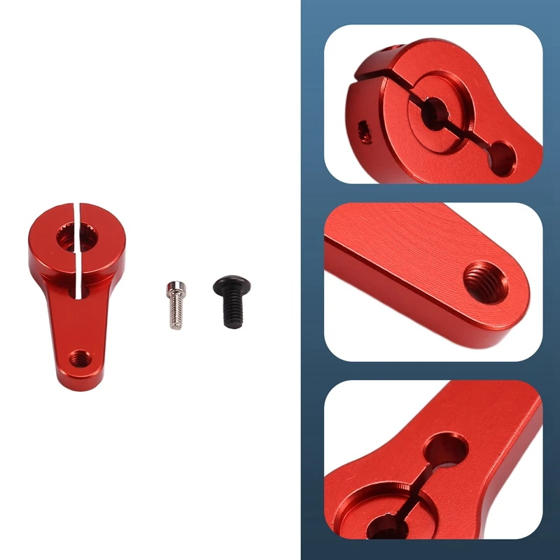 5 шт. 25 т M3 металлический RC сервопривод алюминиевый набор рычагов для MG995/MG996R E9001