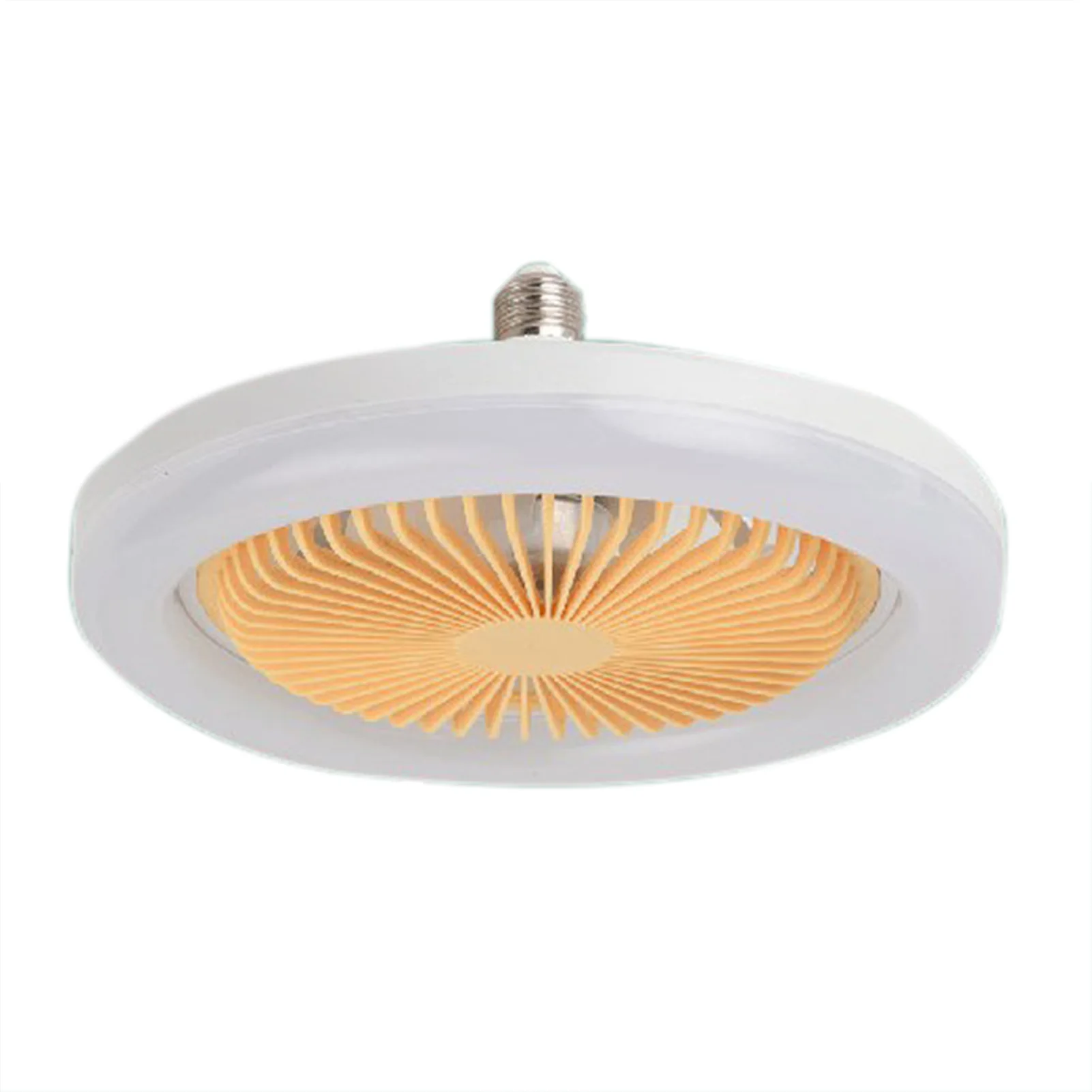 

White Ceiling Fan With Light Easy To Install Lights For Bedroom 3-Level Light Wind Speed With Durable Blades